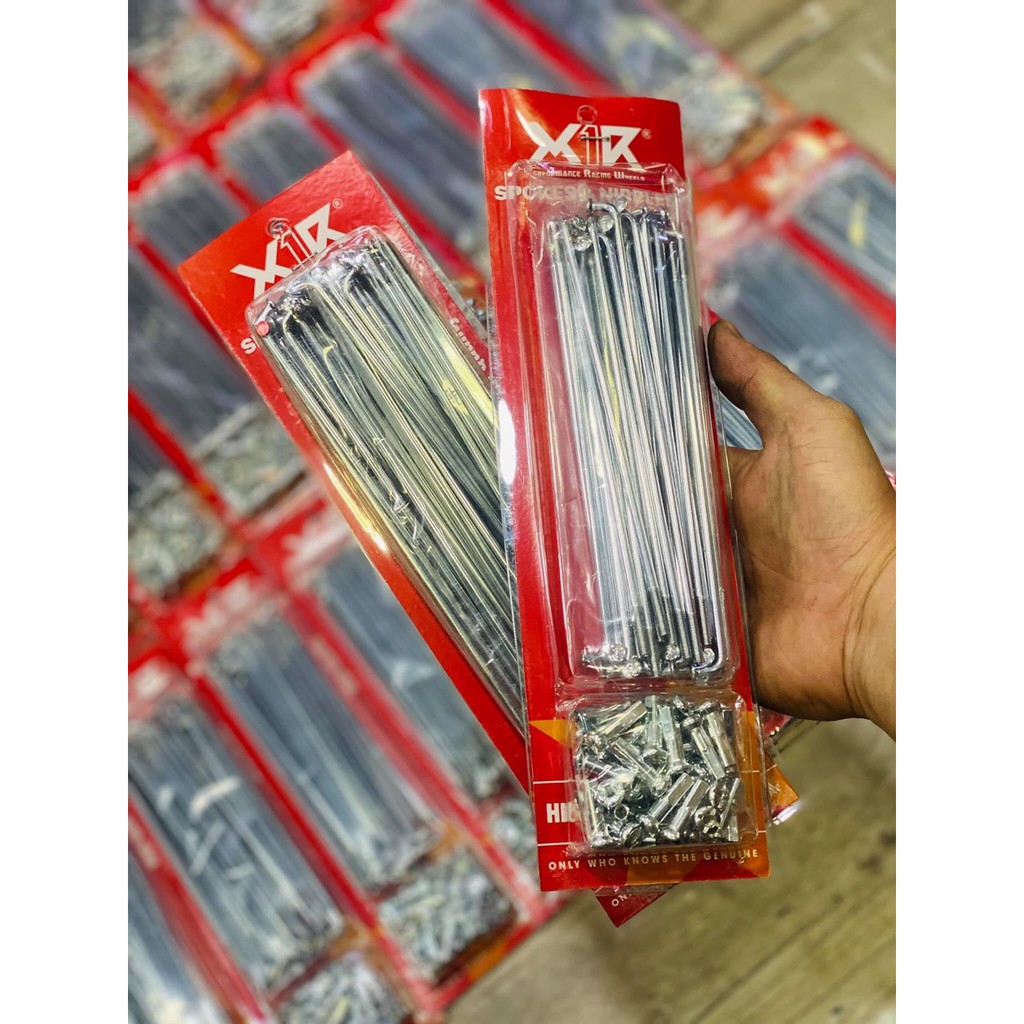 Bộ Căm X1R Crom " bao sáng " gắn cho các loại xe , đủ size