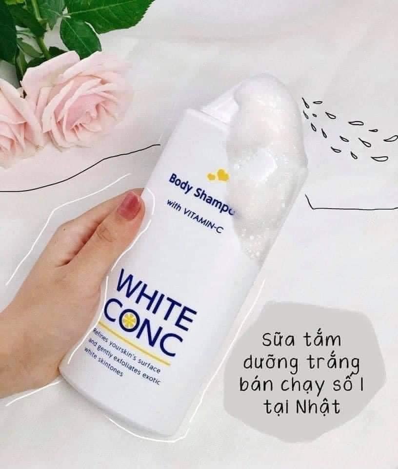 Sữa Tắm Trắng Sáng Da White Conc Body Shampoo Nhật Bản