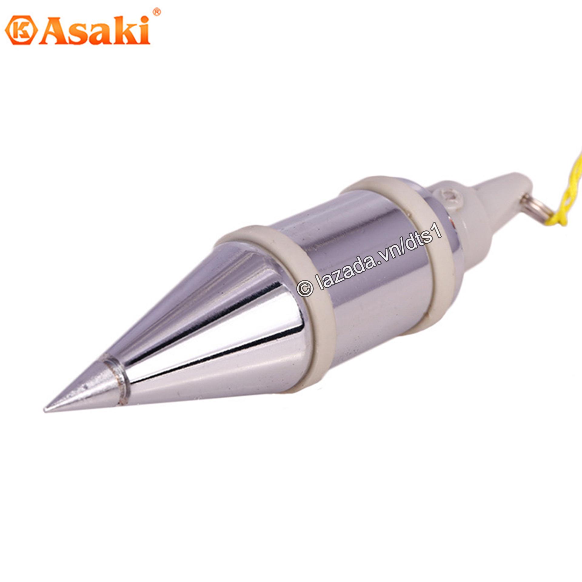 Quả dọi có từ tính 3m*300g, 6m*400g Asaki (Lập lòn từ tính)