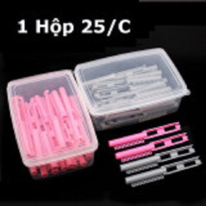 Trục uốn lạnh dập phồng chân tóc ( 25 cây/1 hộp)