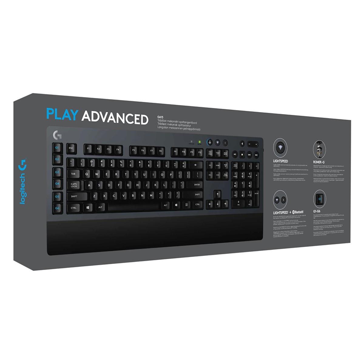 Bàn phím cơ không dây Logitech G613