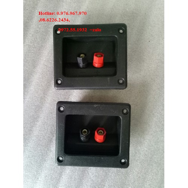 2 CÁI TRẠM LOA VUÔNG CỌC XOÁY 8X9cm