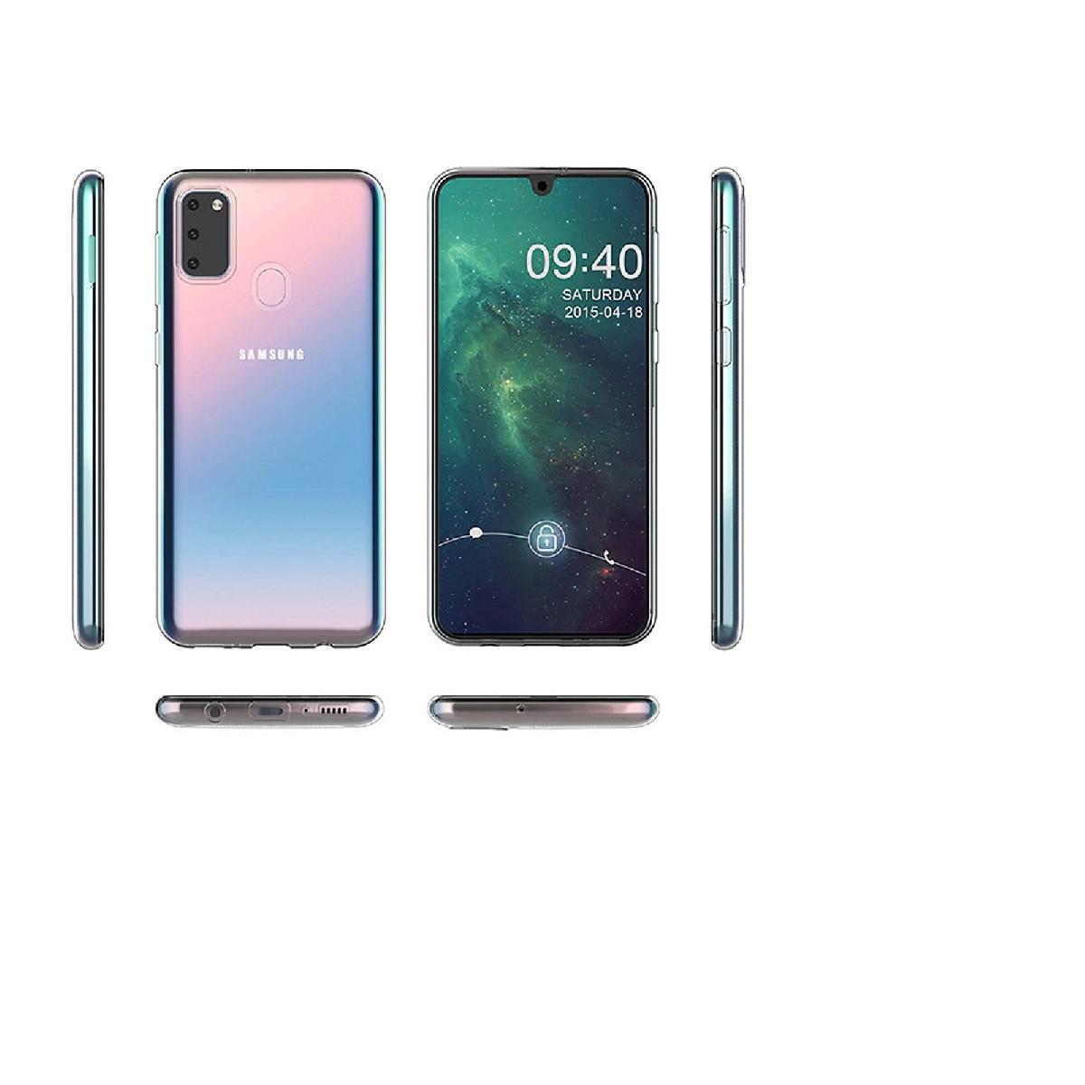 Ốp lưng dẻo trong suốt bảo vệ camera cho điện thoại Samsung Galaxy M30s