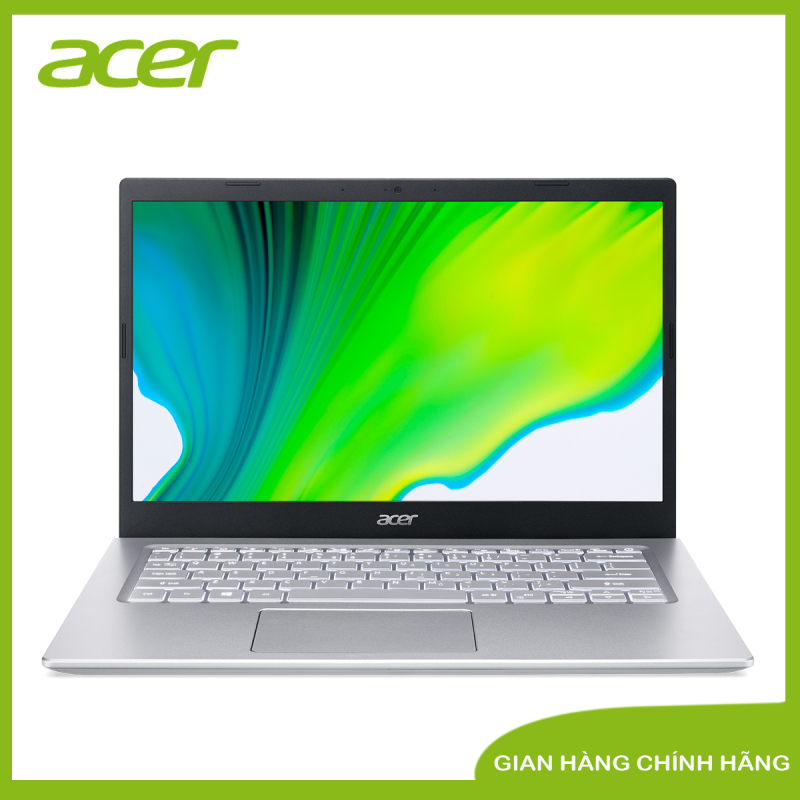 Laptop Acer Aspire 5 A514-54-36YJ, Core i3-1115G4, 4GBRAM, 256GBSSD, Intel Graphics, 14FHDIPS, LED KB, WC, Wlan ax+BT, 48Wh, Win 10 Home, Bạc(Pure Silver), 1Y WTY, RMN:N20C4 NX.A28SV.003