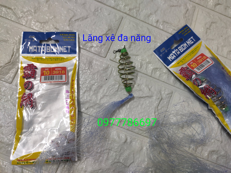 lăng xê lưới đa năng câu được nhiều loại cá