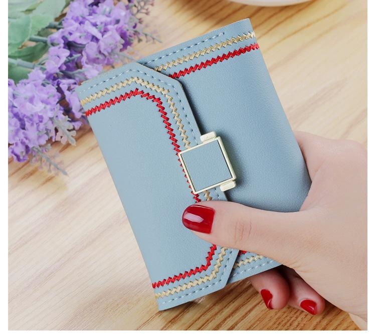Ví nữ cầm tay nhỏ gọn nhiều ngăn tiện dụng, ví da đẹp cao cấp sang trọng LX0053