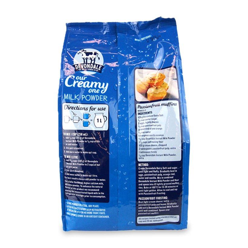 Sữa tươi nguyên kem dạng bột Devondale 1kg