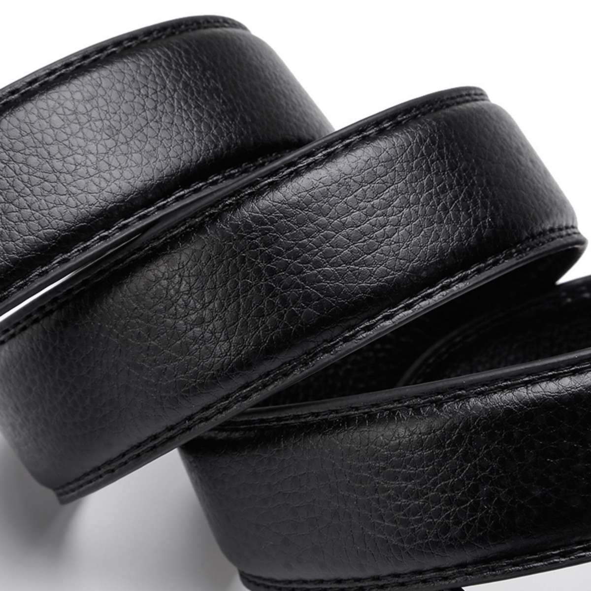 Thắt lưng nam - Dây nịt nam - Chất liệu da bò thật(màu đen)Mã SP Vv.2