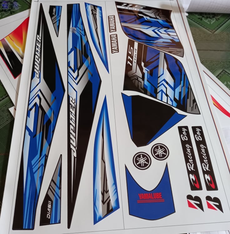 Tem rời jupiter mx xanh đen 3d