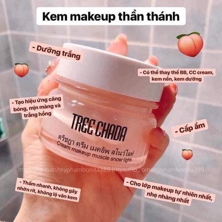 Kem makeup thần thánh Treechada thái Lan