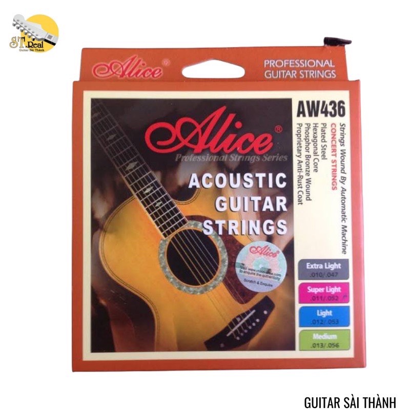 Dây đàn guitar acoustic AW436