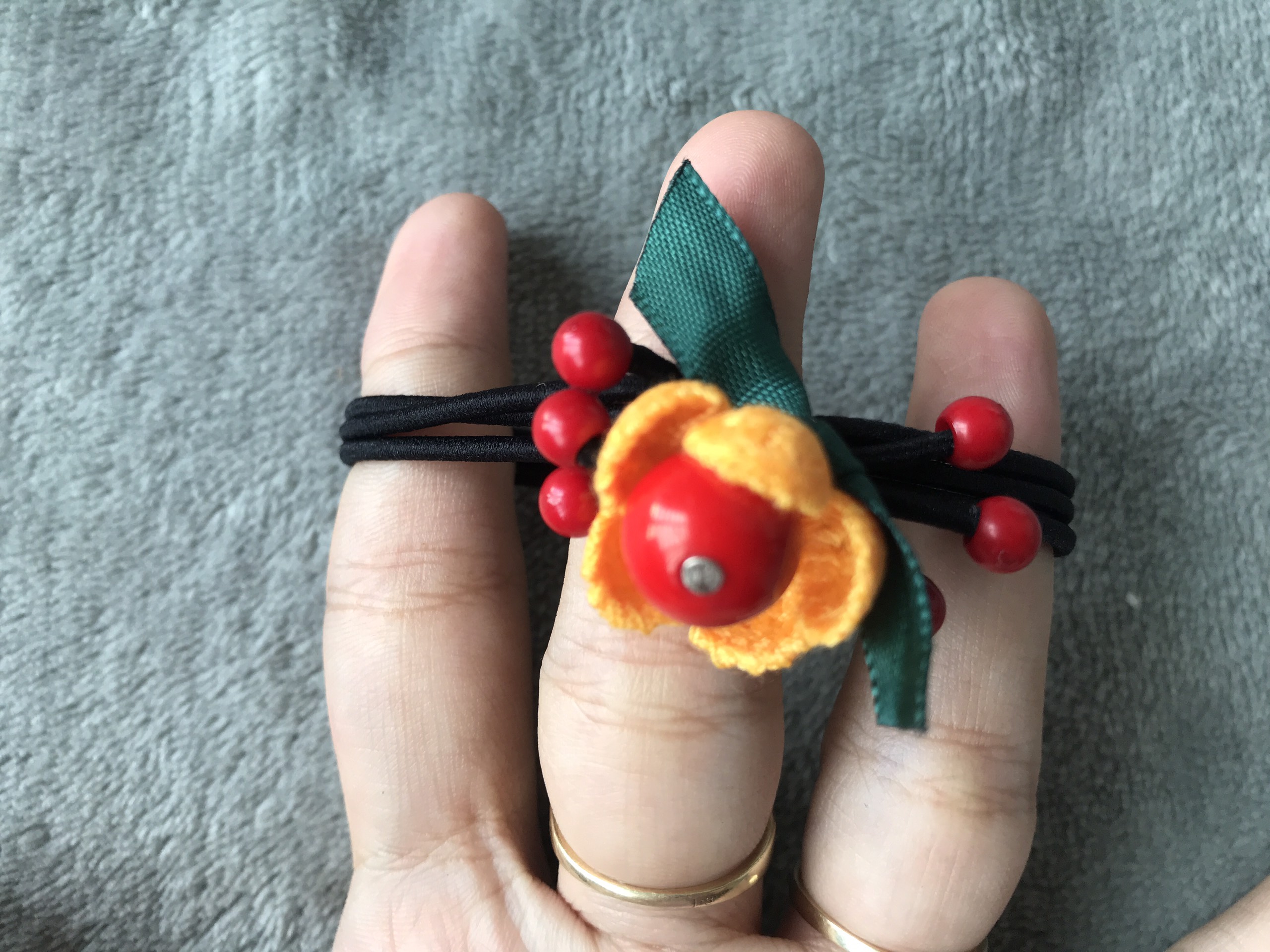 [HCM]Dây Cột Tóc Hình Trái Cherry Dễ Thương