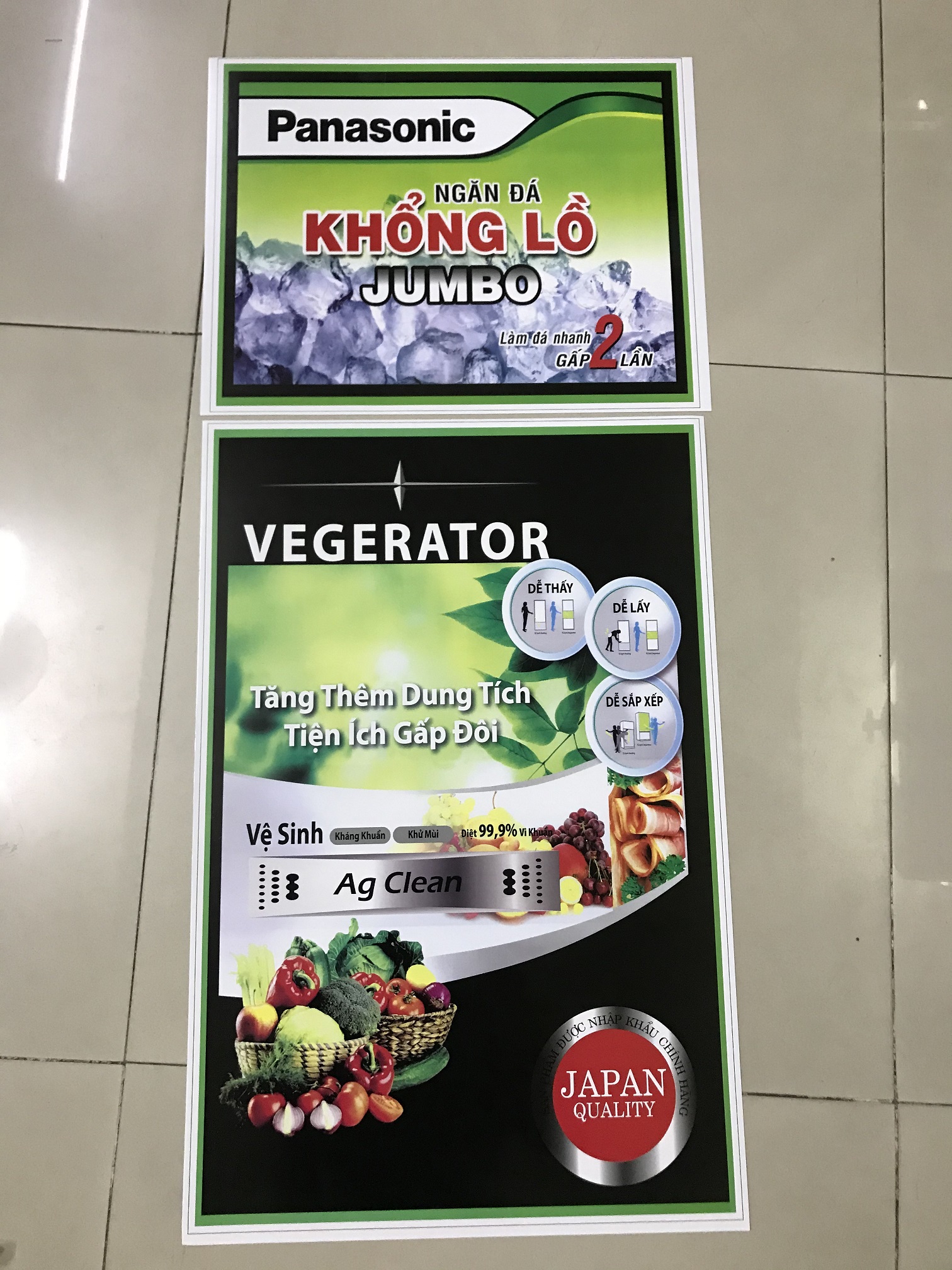 Miếng dán tủ lạnh Panasonic - Tem dán tủ lạnh Panasonic