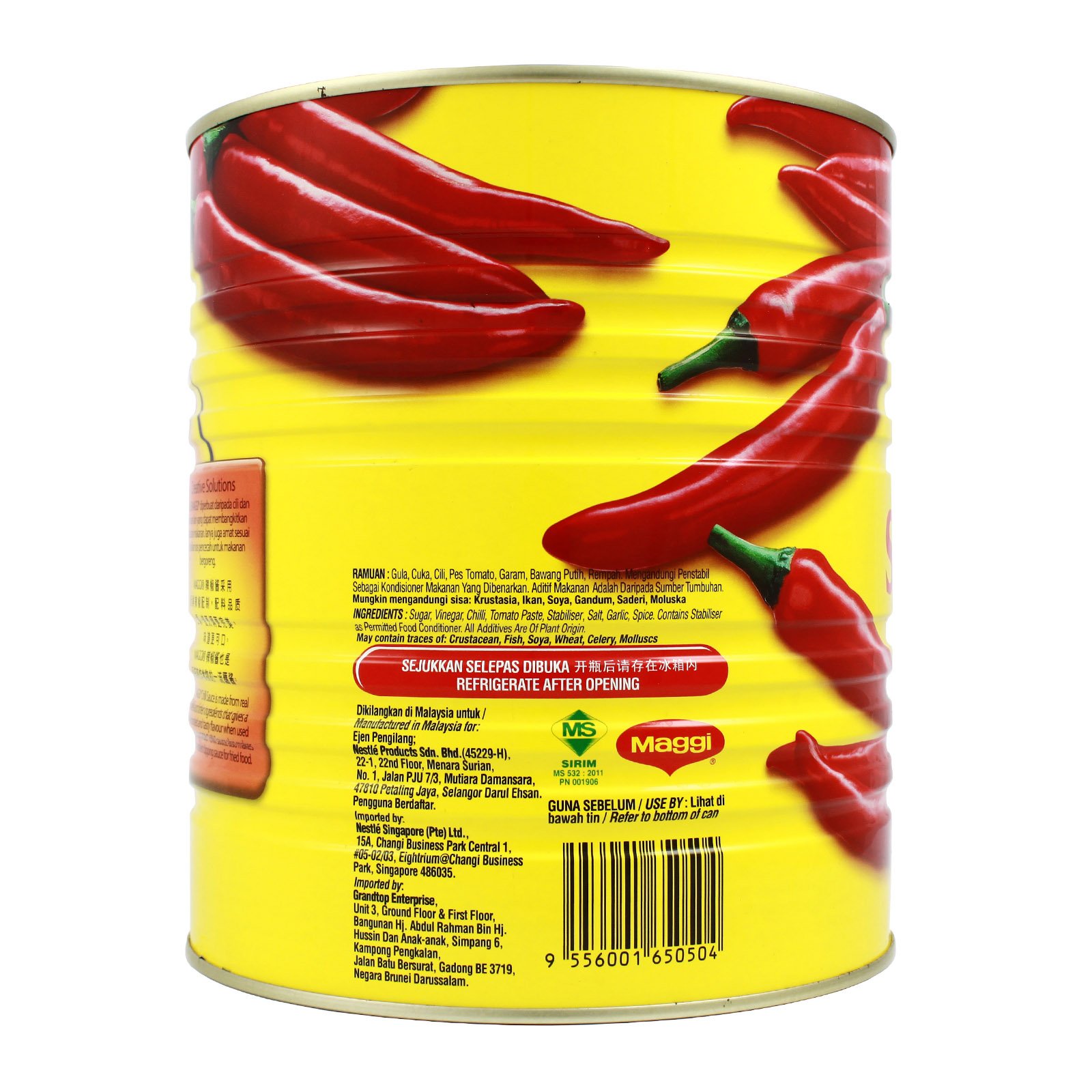 Sốt Ớt hiệu Maggi Chilli Sauce 3 kg