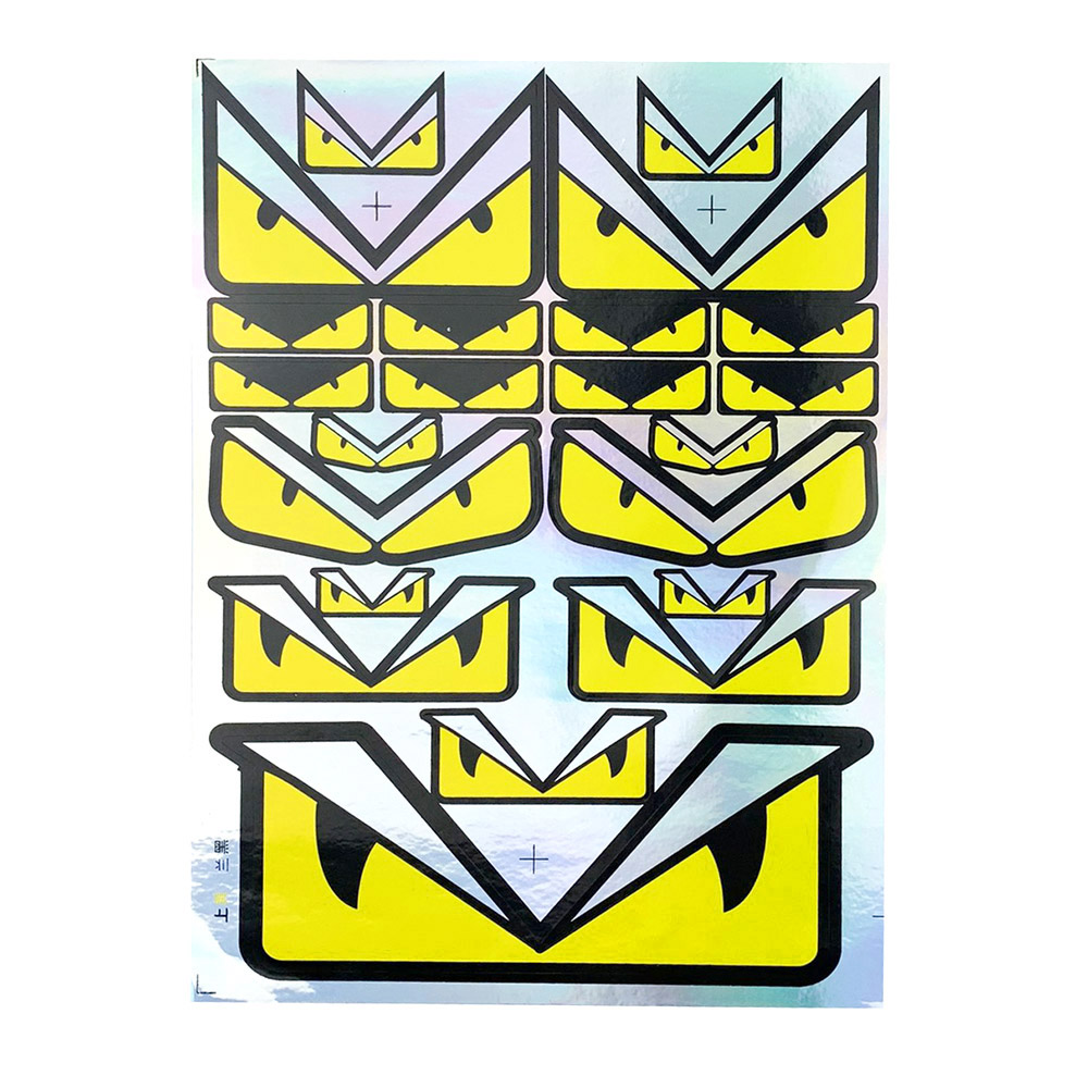 [HCM]Tem Dán Xe Máy Trang Trí [ Mẫu Fendi ]