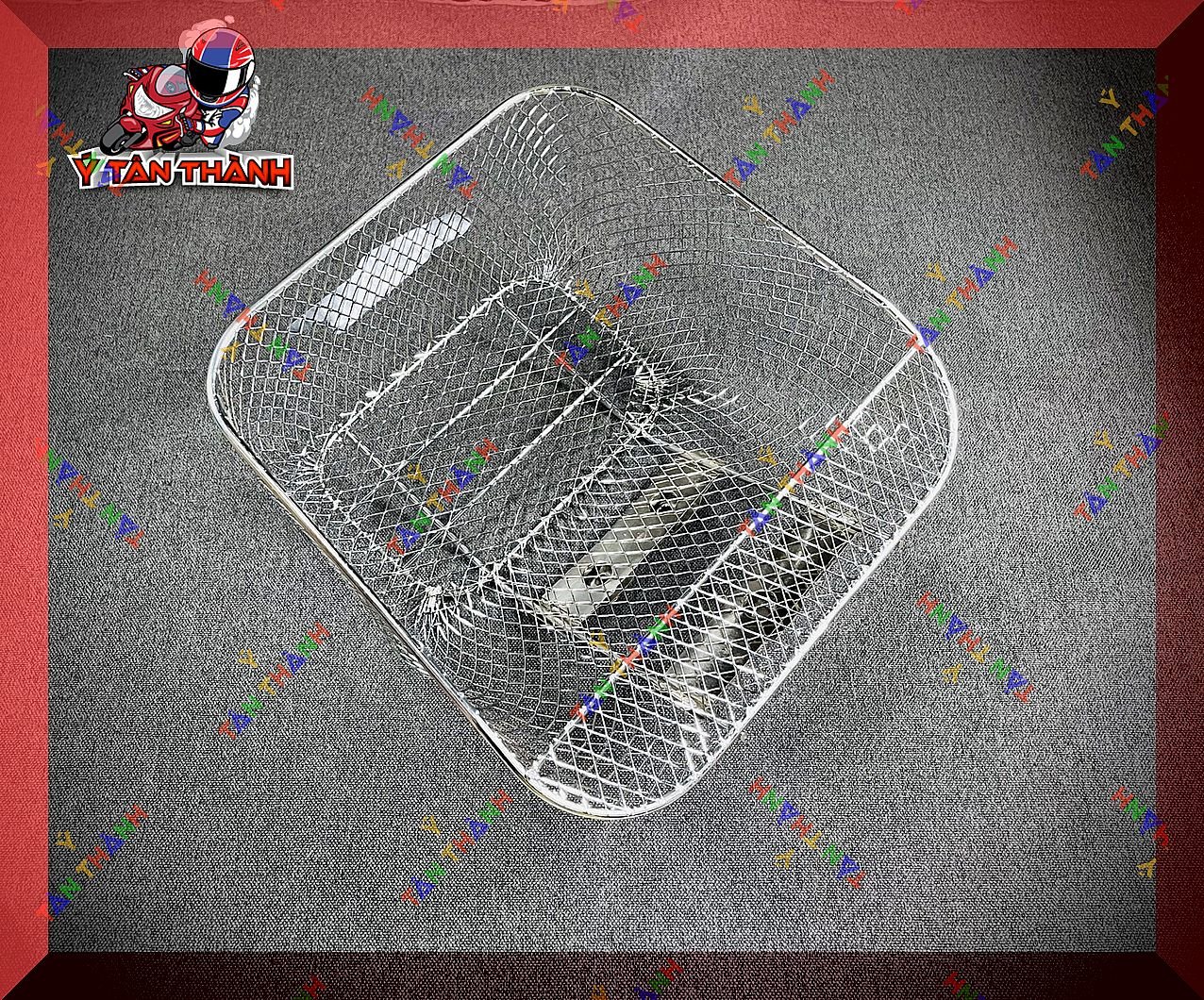 Rổ lưới thái Wave nhỏ H2C Trắng Xi MS44