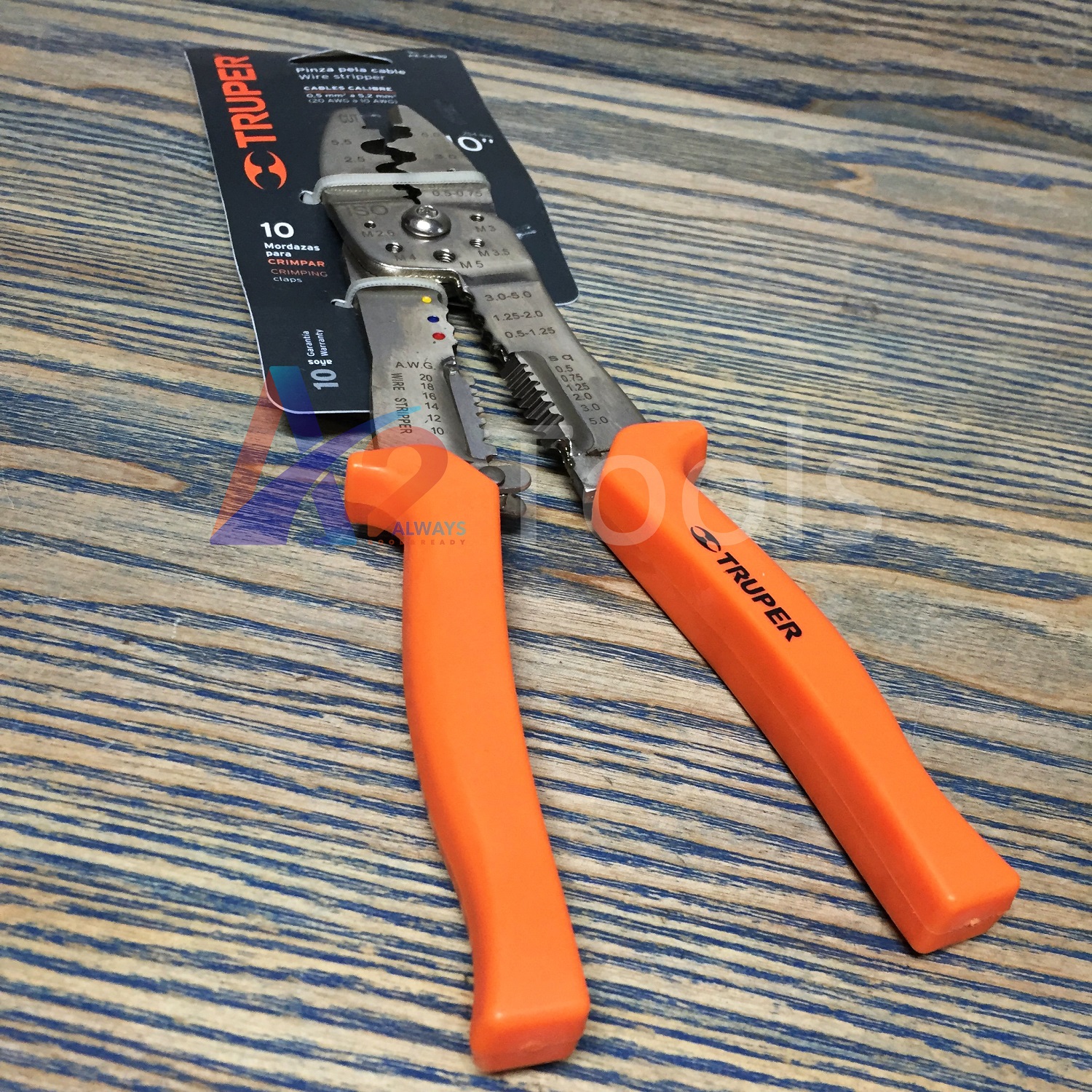 Kềm bấm cốt 10in/250mm Truper 17358 (PE-CA-10)