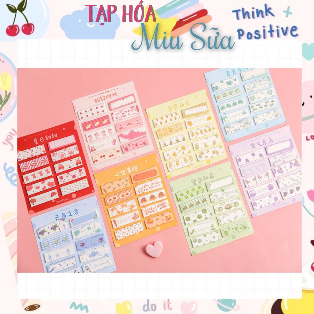 Set stick note hoa quả dễ thương - MiuSua