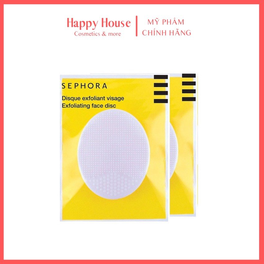 [HÀNG CHÍNH HÃNG] Pad rửa mặt Sephora- Happy House