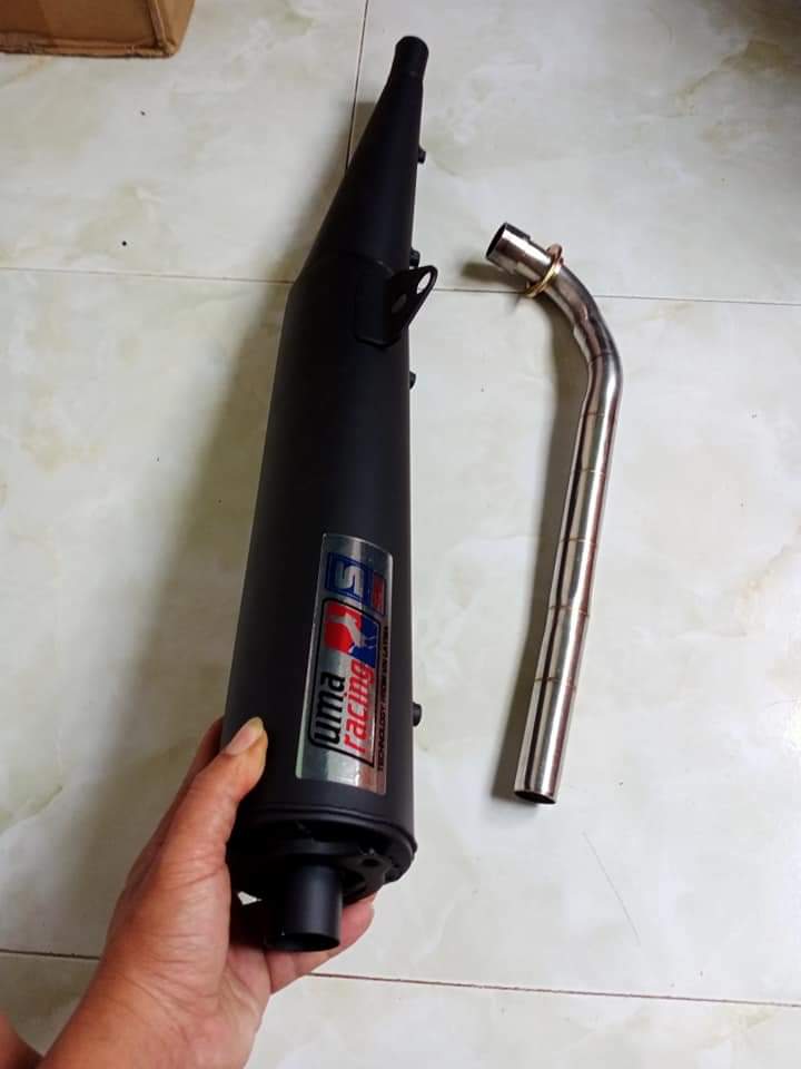 Pô uma gắn xe sirius