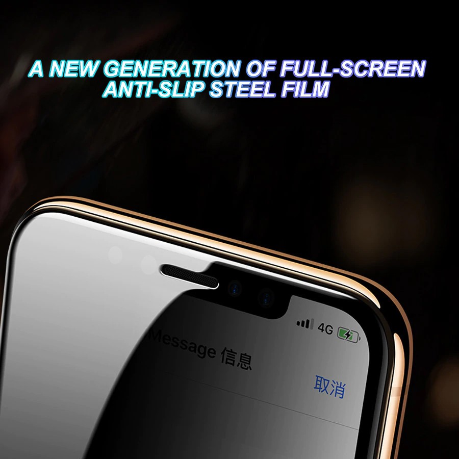 KÍNH CƯỜNG LỰC CHỐNG NHÌN TRỘM iPhone 16 16 Plus 16 Pro 16 Pro Max 15 14 13 12 X XS XS Max XR hiệu WK 4D KINGKONG