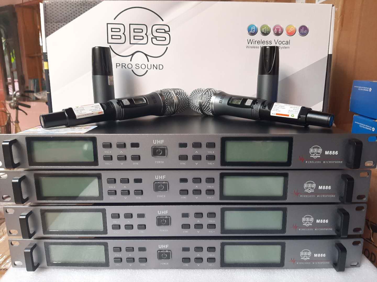 HCMMicro không dây BBS M886  hàng nhập khẩu loại 1  năm 2021 - Gia Khang