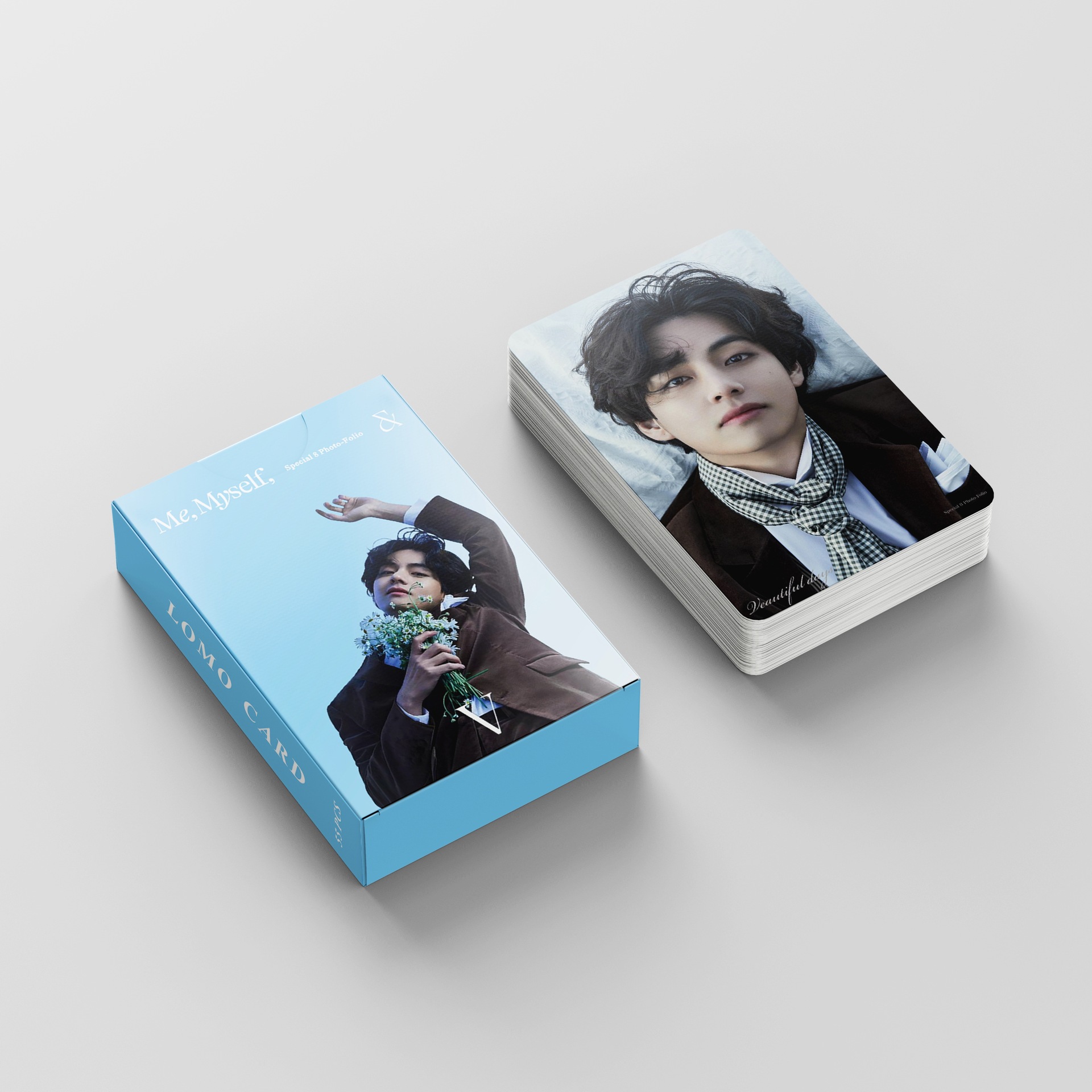 Set 55 lomo card Bts V-Mẫu 3