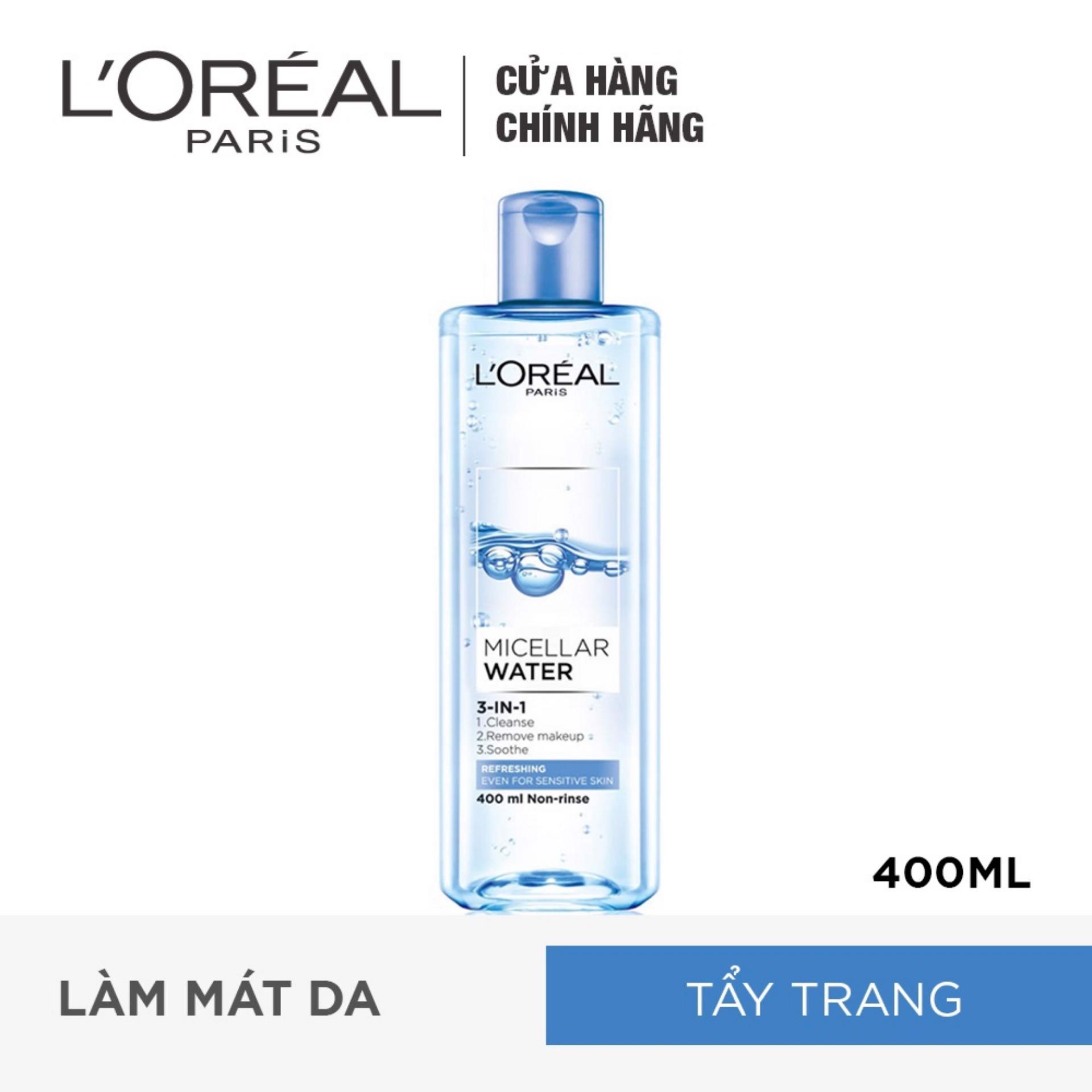 [HCM]Nước Tẩy Trang Tươi Mát LOreal Paris Micellar Water
