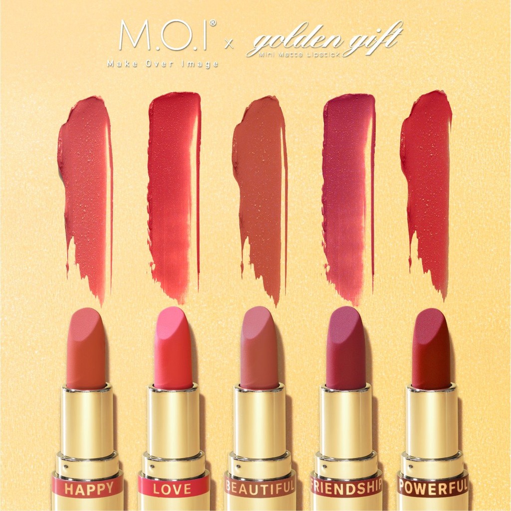 Son thỏi mini Golden Gift M.O.I Hồ Ngọc Hà