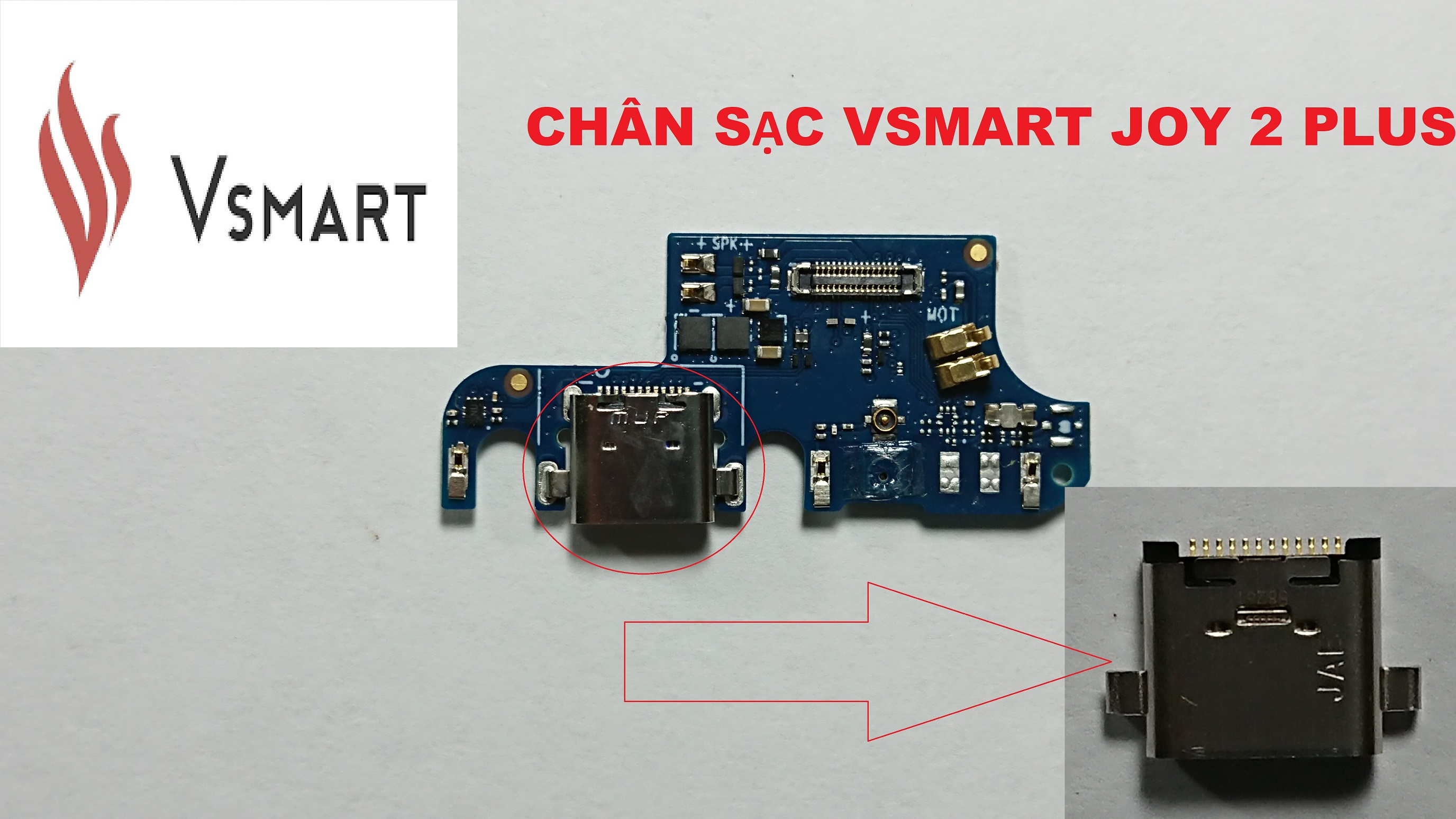 CHÂN SẠC-USB CONNECTOR VSMART JOY 2 PLUS