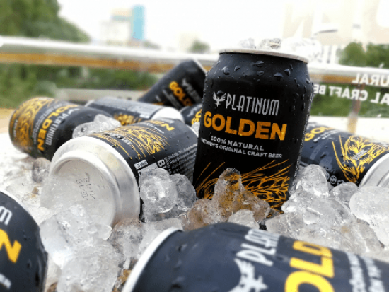 [HCM]Bia Platinum Golden 5% 330ml
