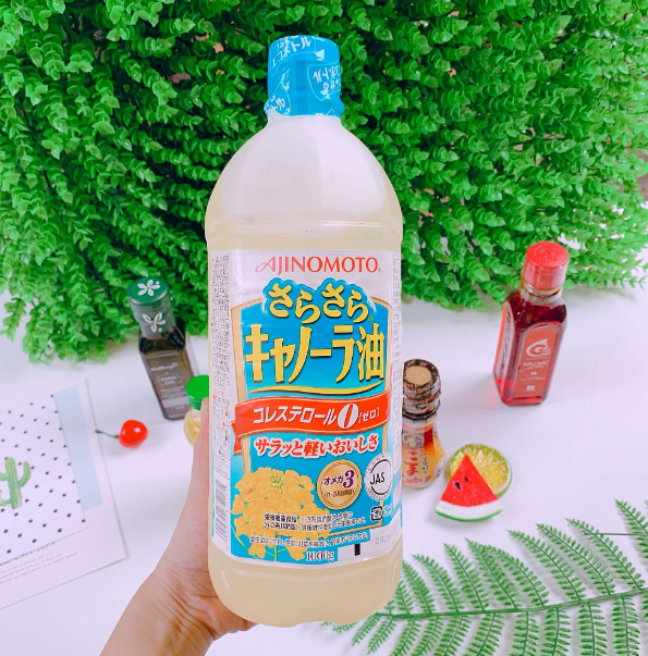 Dầu hạt cải Ajinomoto chai 1L
