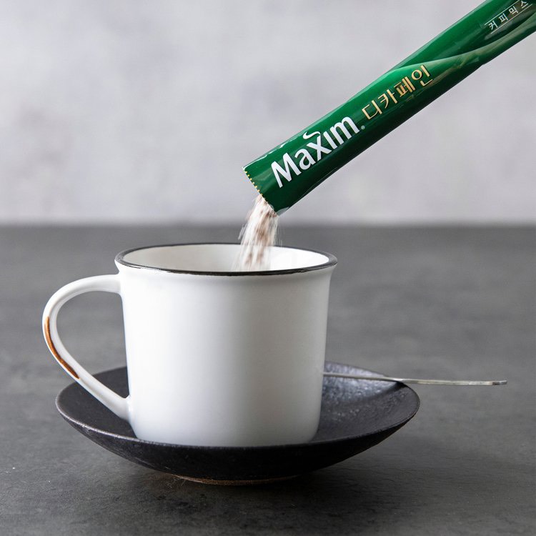 MAXIM) Cà Phê Maxim Decaf Xanh 20 Gói- 맥심) 디카페인 커피믹스 236G