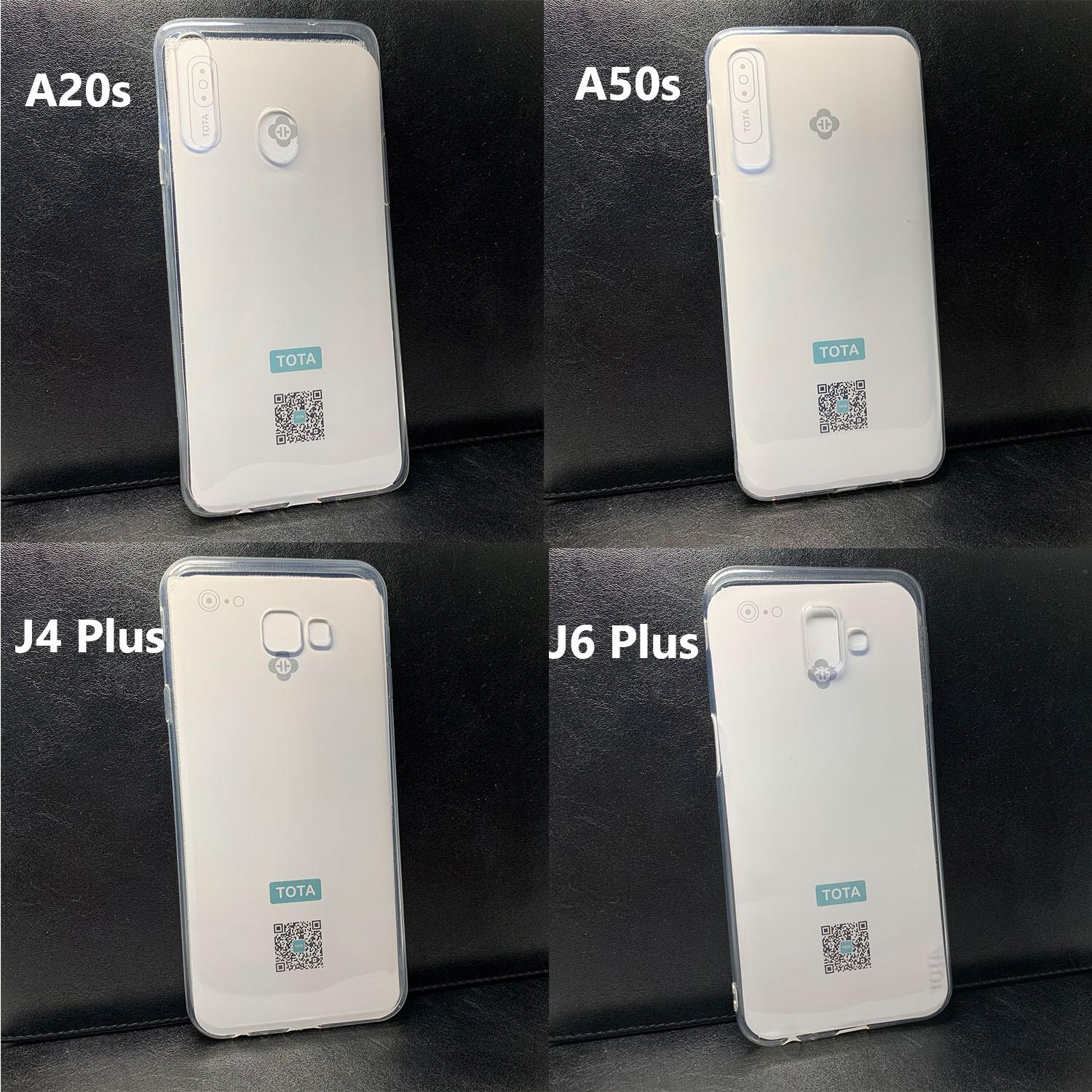 Ốp silicone dẻo trong suốt Tota đủ dòng Samsung A20s / A50s / J4 Plus / J6Plus / J7 Prime / A6 2018 / A6 Plus / A7 2018 / A8 2018 / A8 Plus / A8 Star / A8s / A9 2018 / A10 / A10s / A20 / A30 / A30s / A60 / A70 / A80 / J7 Plus / J7 Pro / M30s
