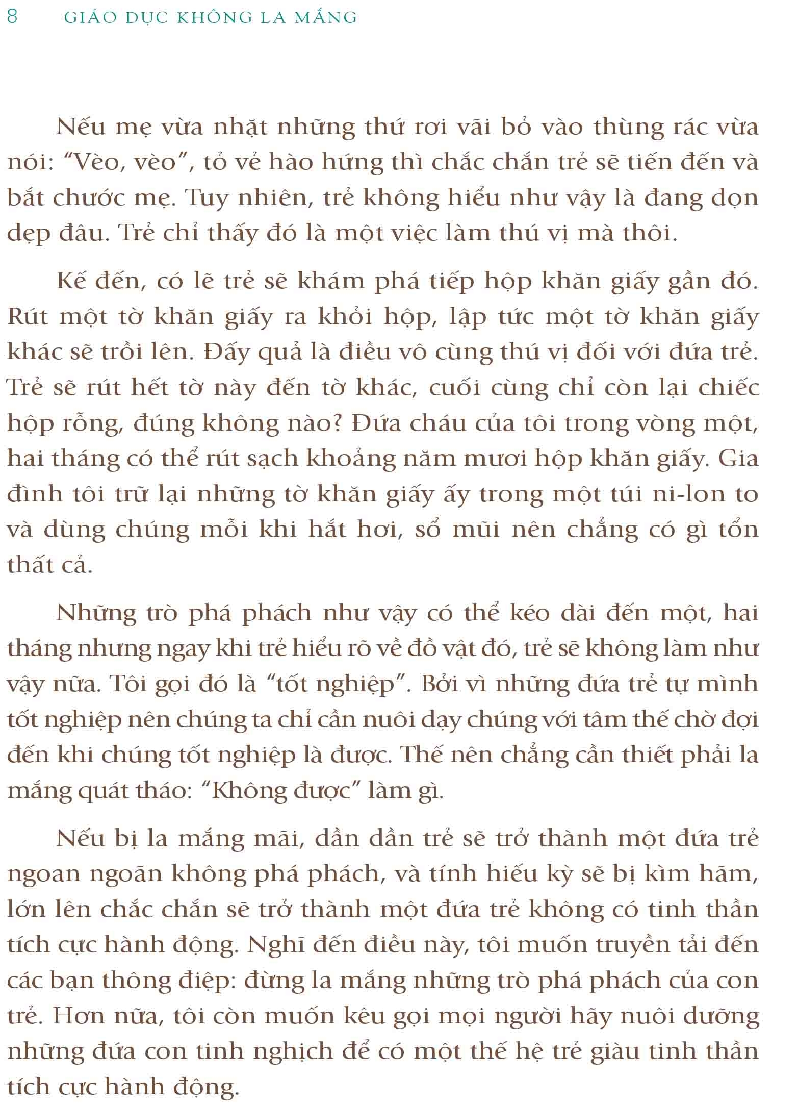 Sách Fahasa - Giáo Dục Không La Mắng