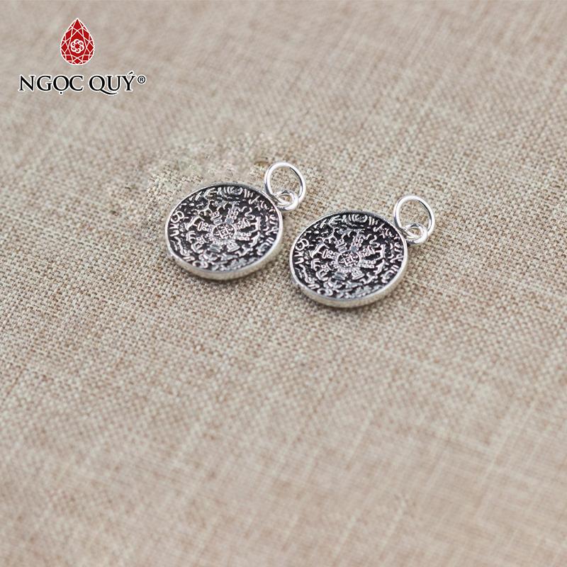 Charm bạc cung hoàng đạo 12 con giáp treo 17x14x1.8mm - Ngọc Qúy Gemstones