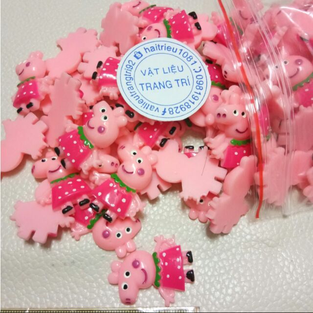 Heo Công Chúa Hồng Peppa Charm Slime [1 cái ]