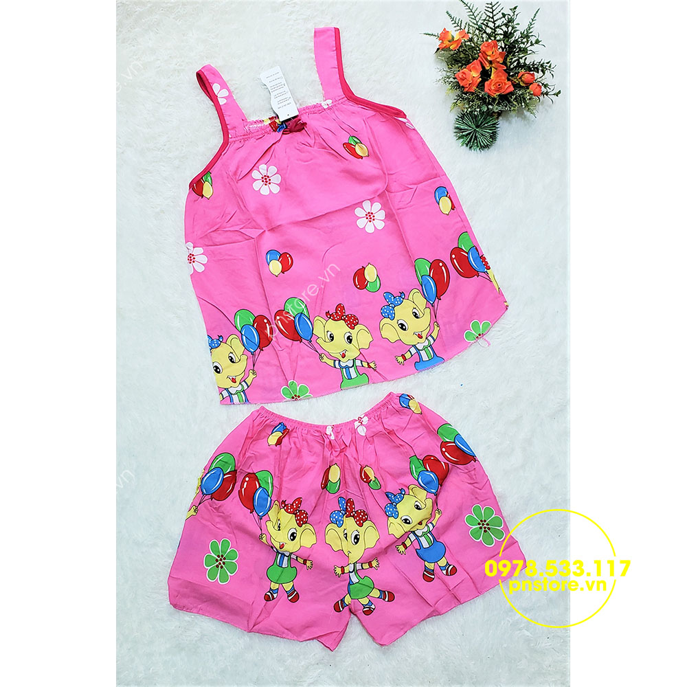 [HCM]Đồ bộ mặc nhà pijama lụa cho bé giá rẻ