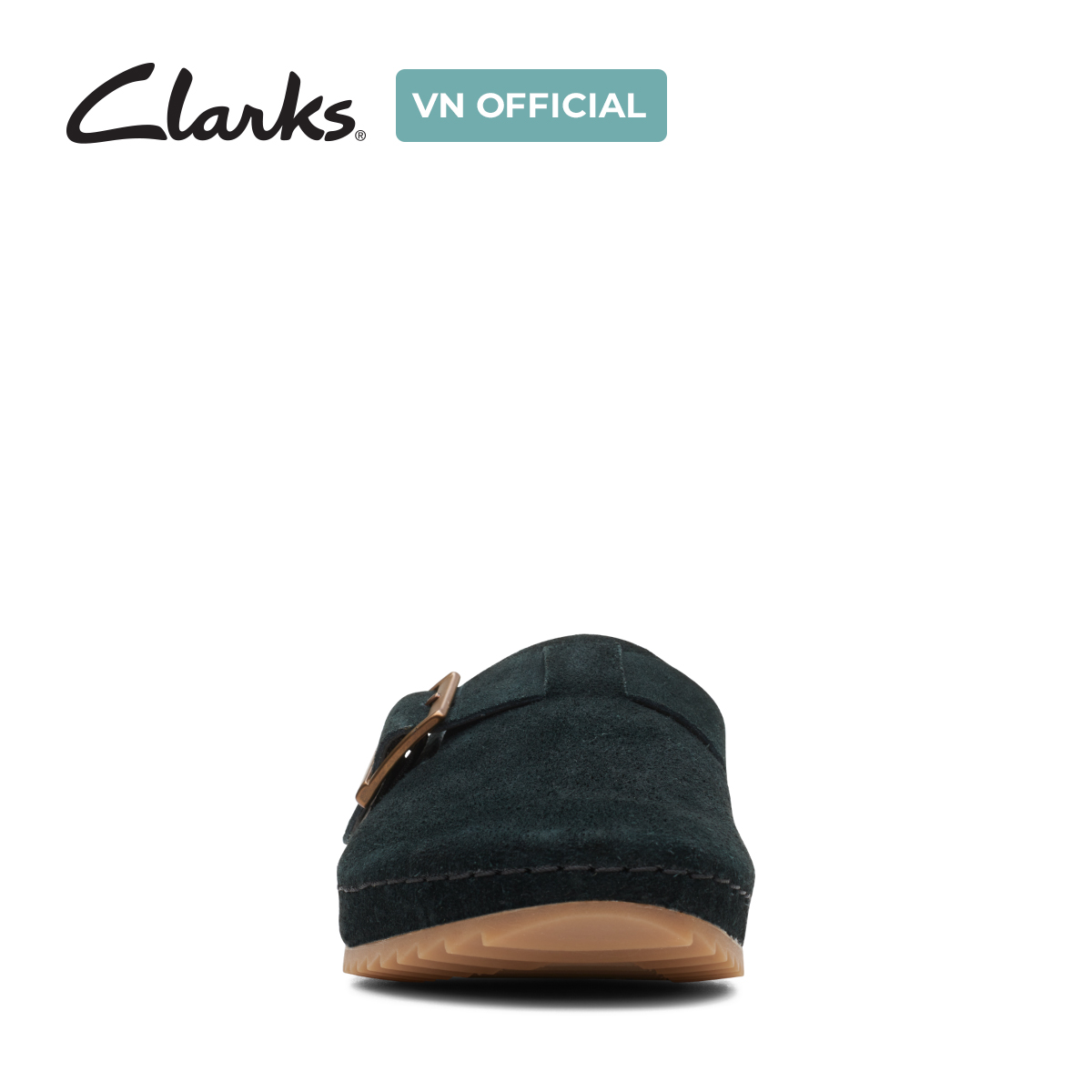 Giày Mule Da Lộn Nữ Clarks - BrookleighMule