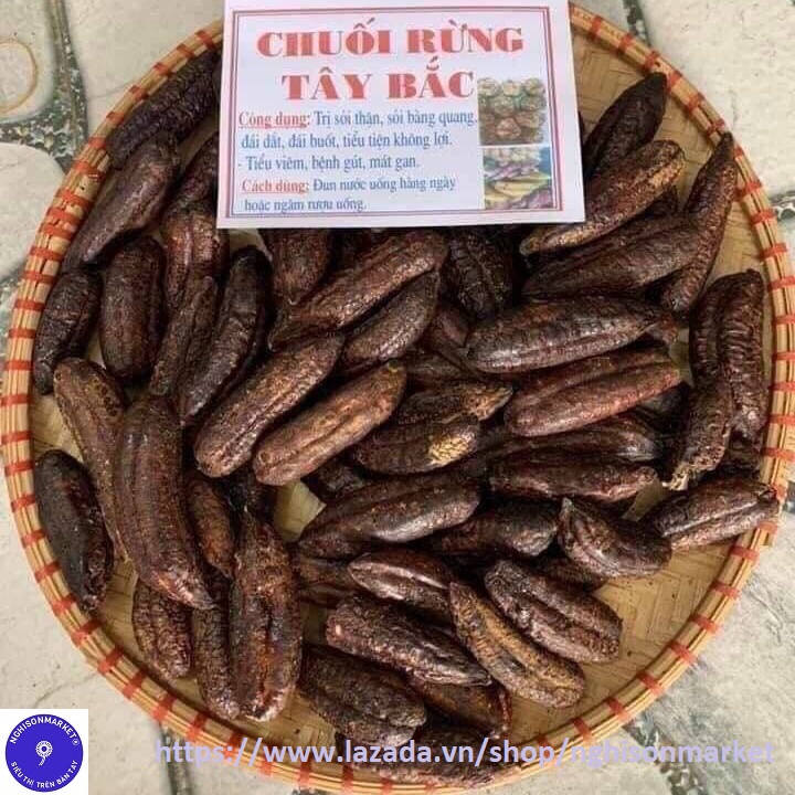 Chuối Hột Rừng Khô 1Kg