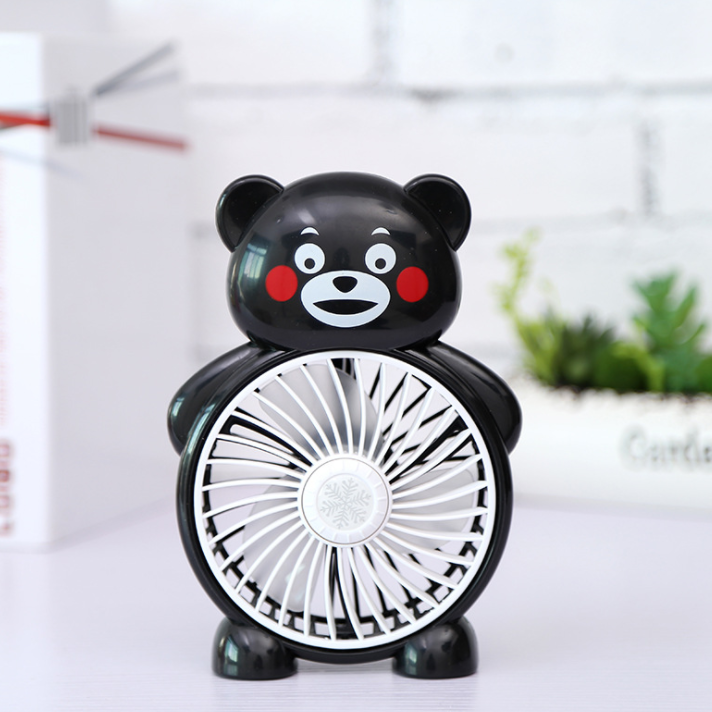 Quạt Sạc Mini Để Bàn 3 Cánh Hình Thú