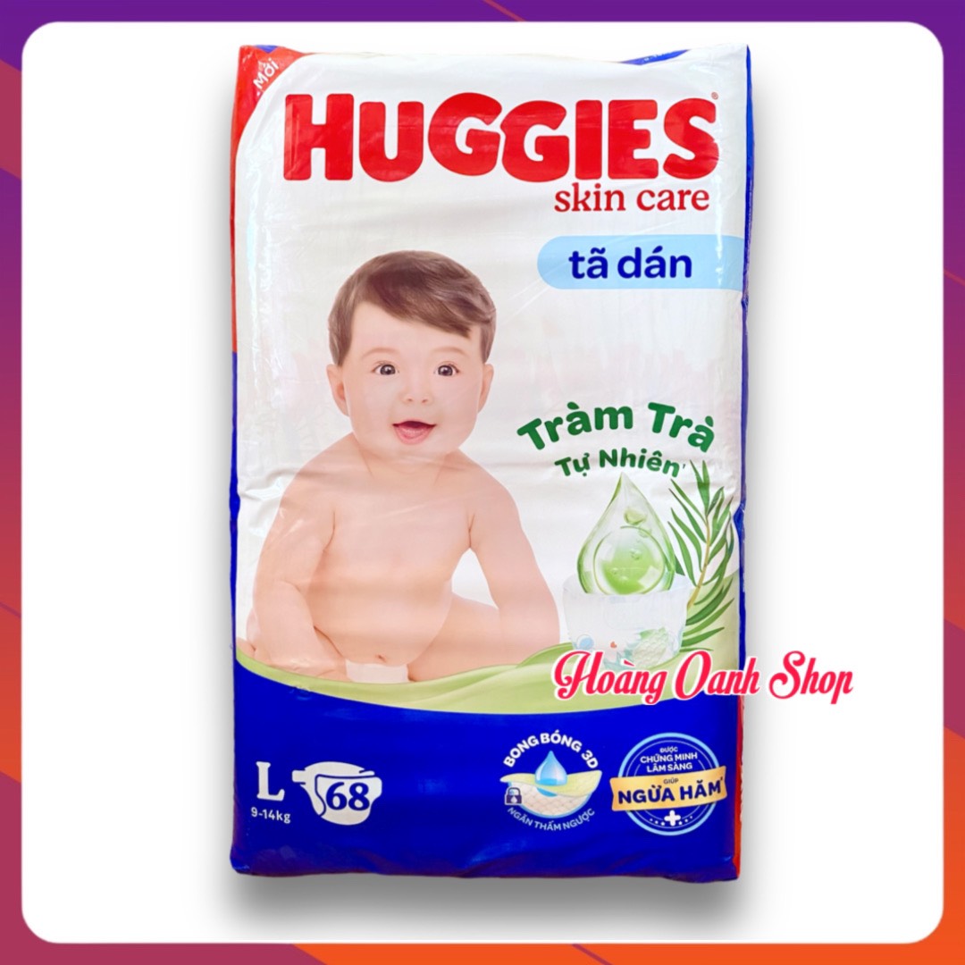 Tã/Bỉm Dán Huggies L68 (9 - 14kg)