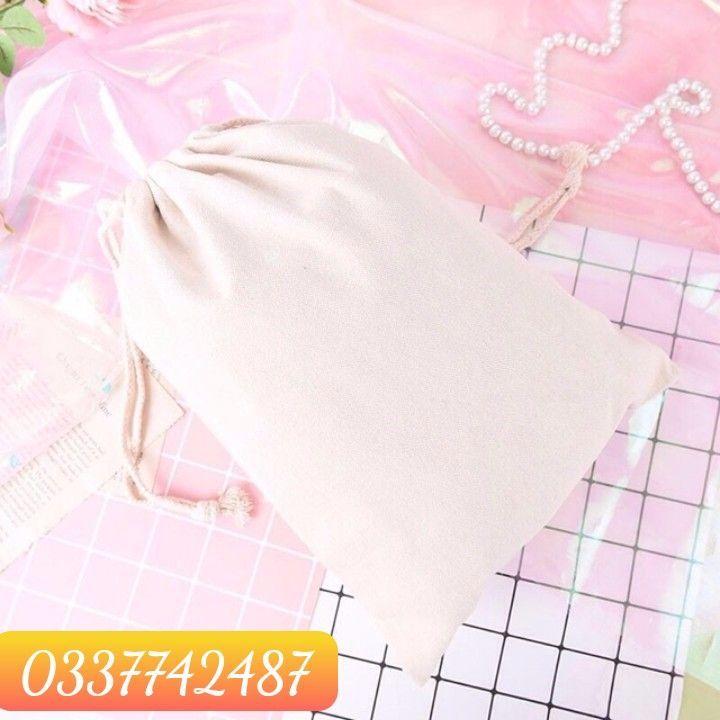[HCM]Túi vải cotton mộc đựng đồ tiện ích (thực phẩm qùa tặng....)