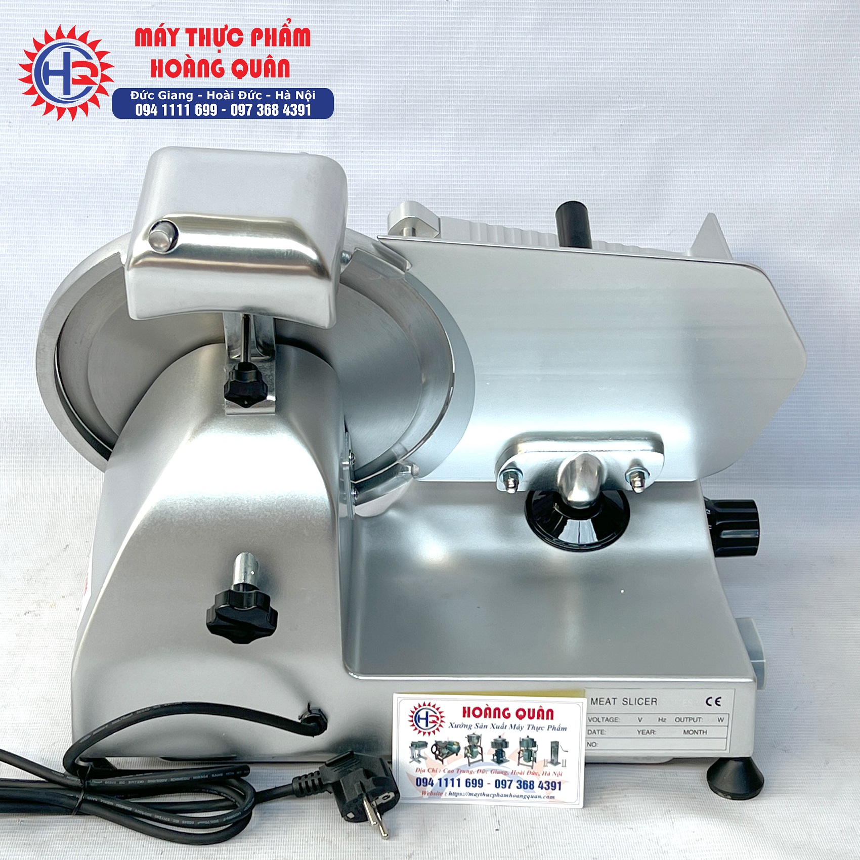 Máy thái thịt chín, thịt đông lạnh ES250
