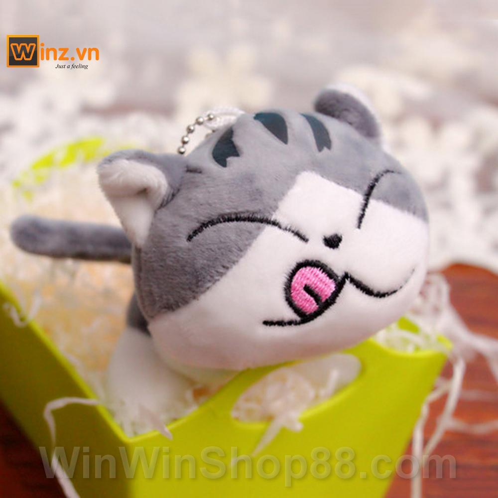 Móc khóa gấu bông mèo Chii (11 cm)