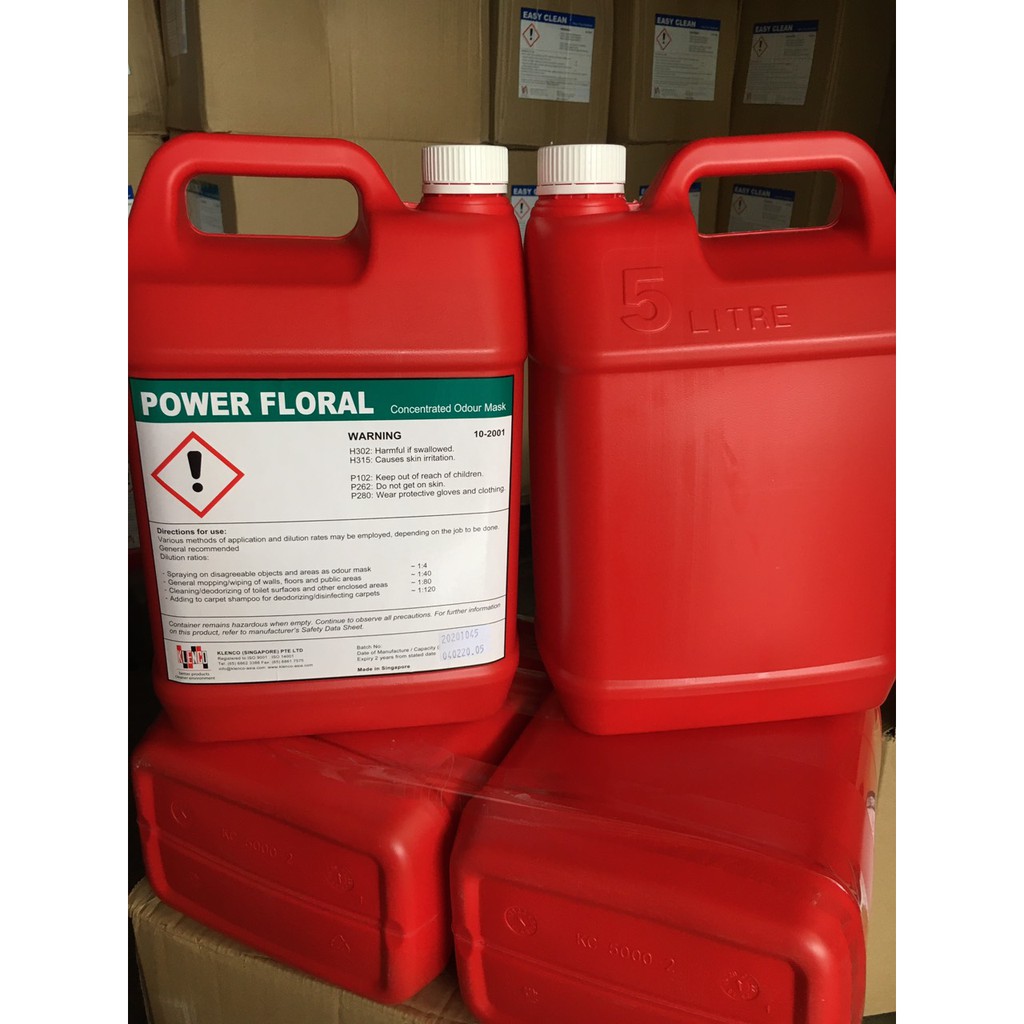 [HCM]Power Floral - Nước lau sàn Klenco(5L)