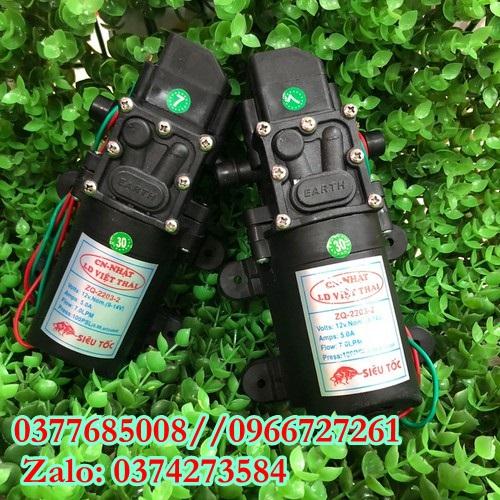 Máy Bơm Mini 12v, Máy Phun Sương 12v, Máy Bơm Áp 12V