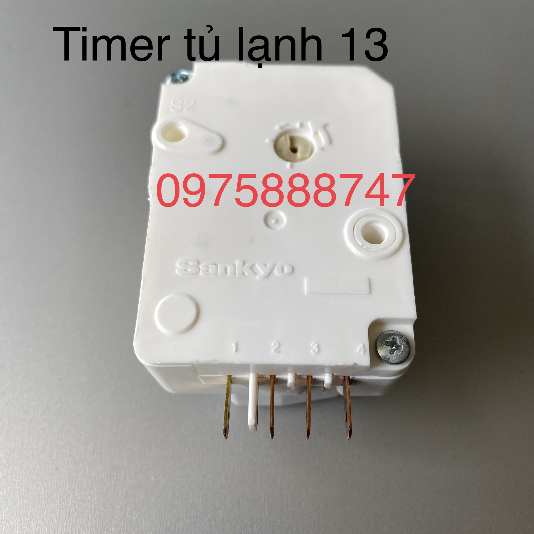 Timer Đồng hồ Tủ Lạnh 1-3  Sanyo/ pana (mới 100%).