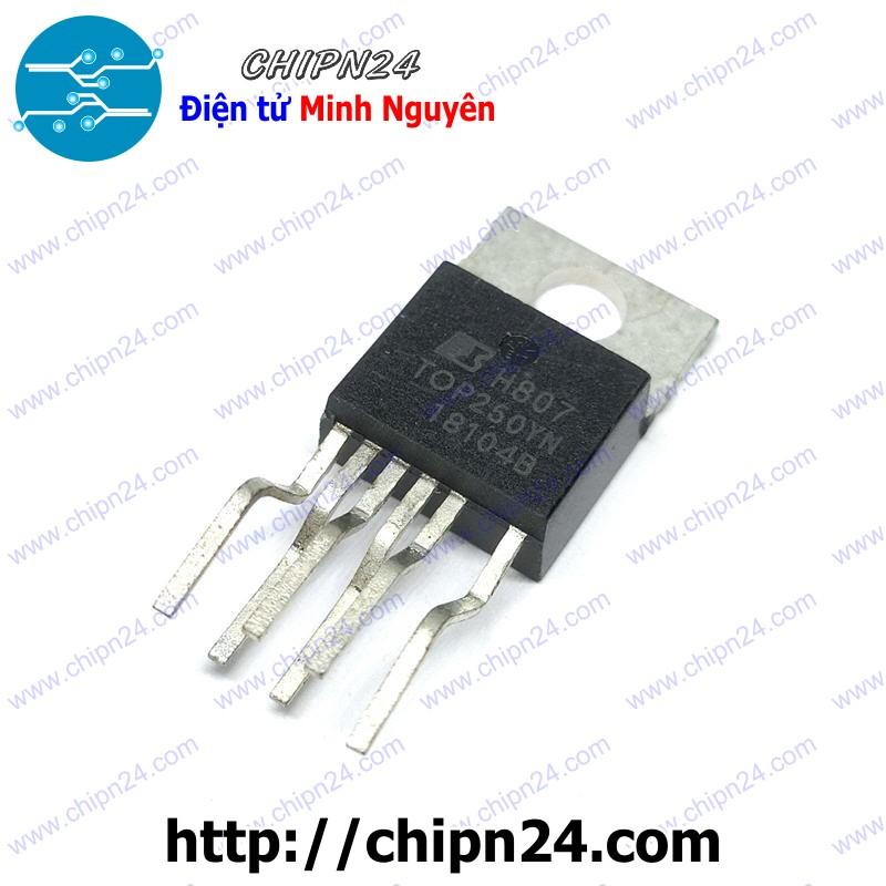 [1 con] (DIP) IC TOP250 TO-220-5 (TOP250Y TOP250YN 290W 700V)