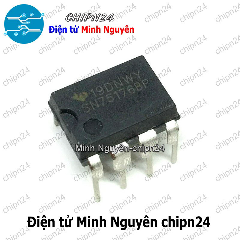 [2 con] (DIP) IC SN75176 DIP-8 (SN75176BP 75176) - HH005958